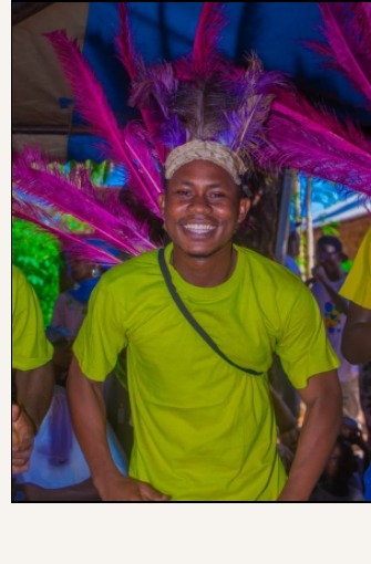 JAC FM presenter hosting an entertainment show